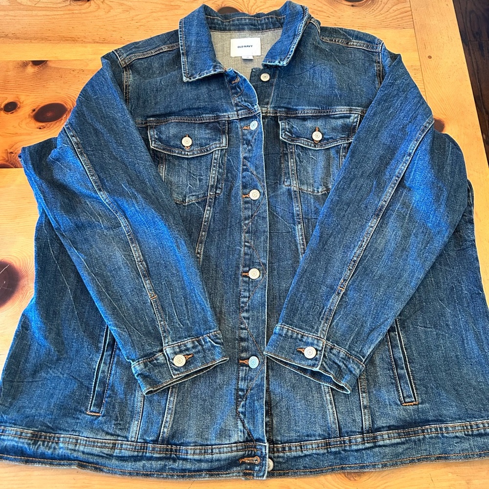 Old Navy Plus Jean Jacket 4x